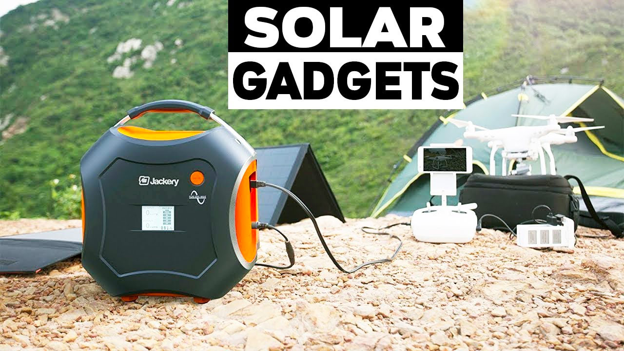 8. Solar-Powered Garden Lights - visual representation