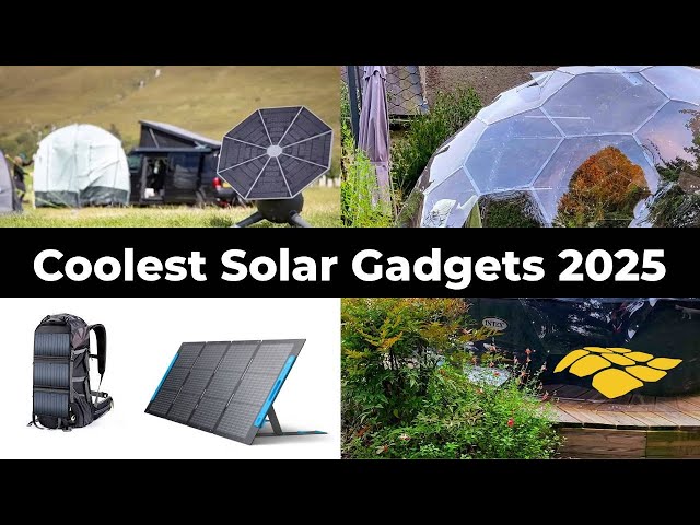 9. Solar-Powered Speakers - visual representation