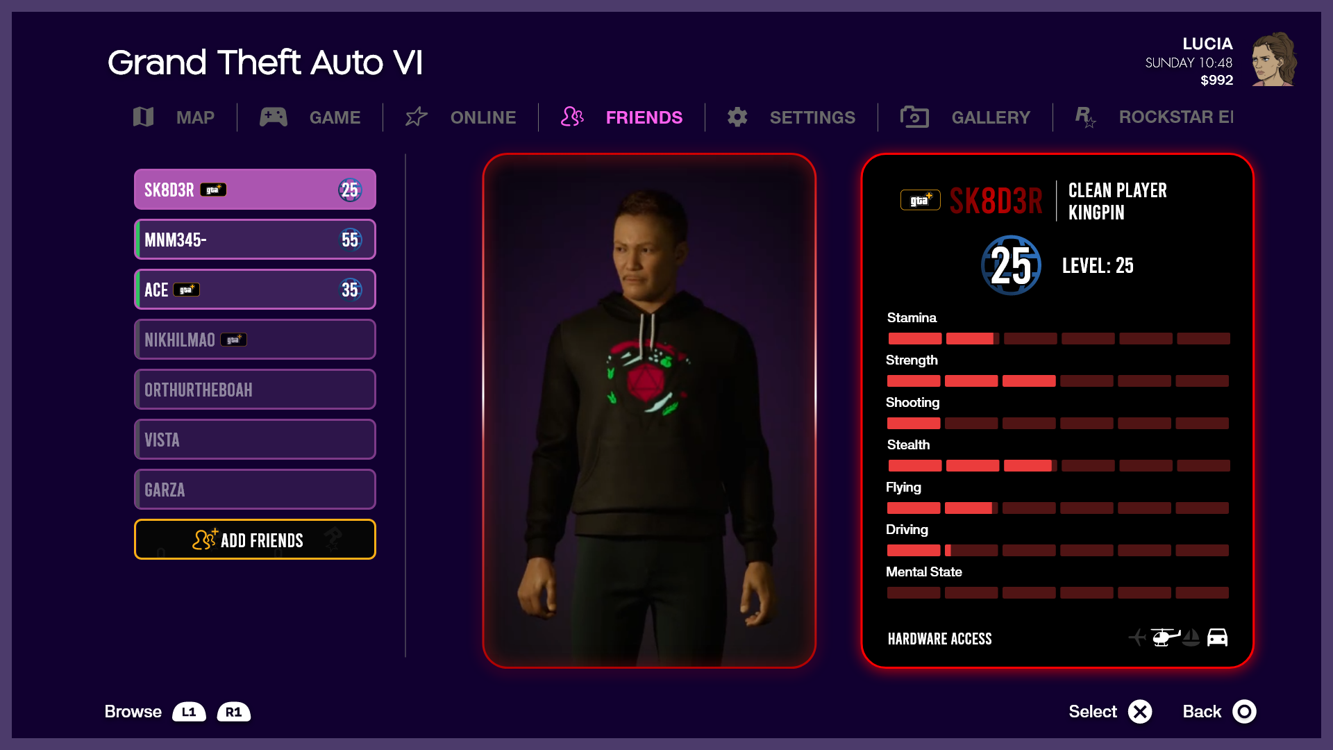 12. Advanced Character Customization - visual representation