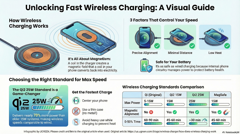 Understanding Wireless Charging - visual representation