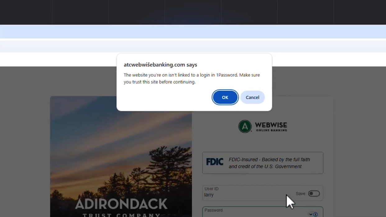 How 1 Password's URL Comparison Technology Works - visual representation