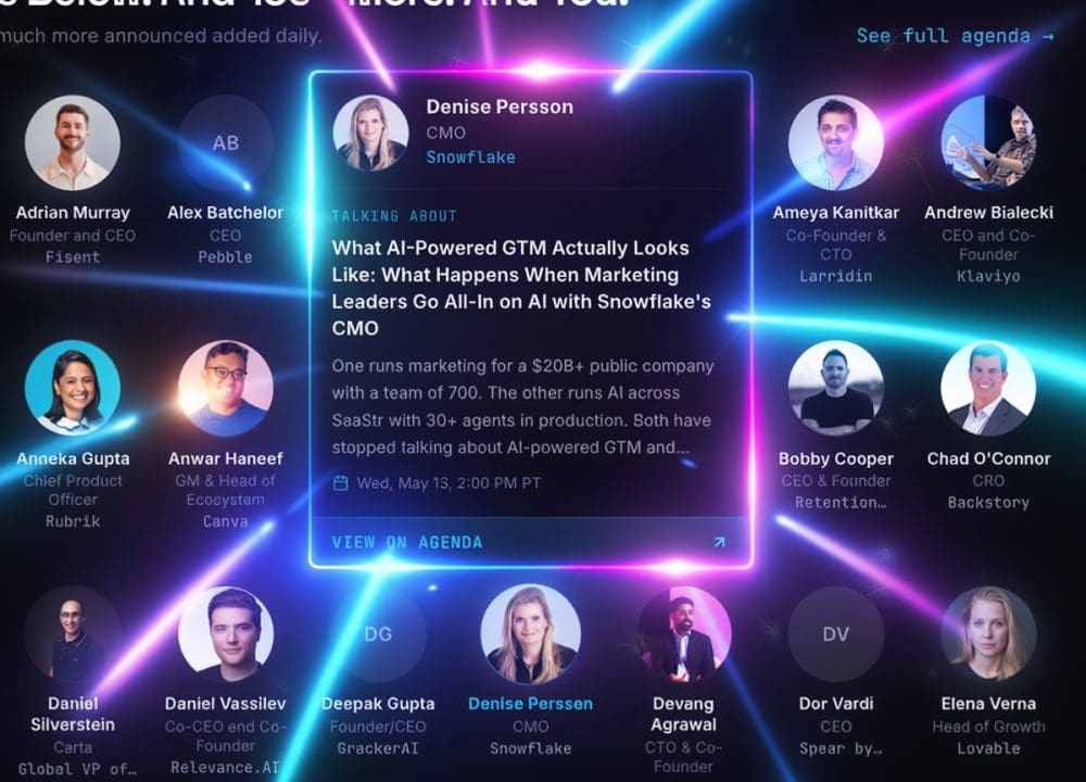 20 Newly Added SaaStr AI 2026 Sessions and Workshops You Don’t Want to Miss. From Coreweave to Snowflake to the CRO AI of Stripe. Starts Tomorrow. | SaaStr