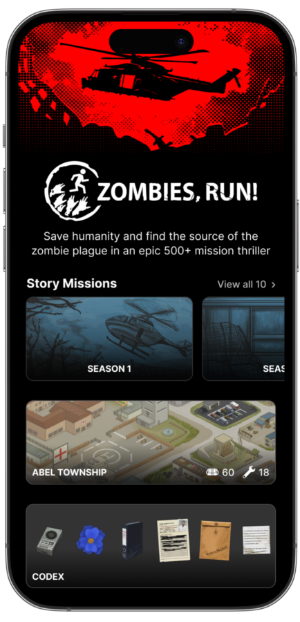 Key Features of Zombies, Run! - contextual illustration