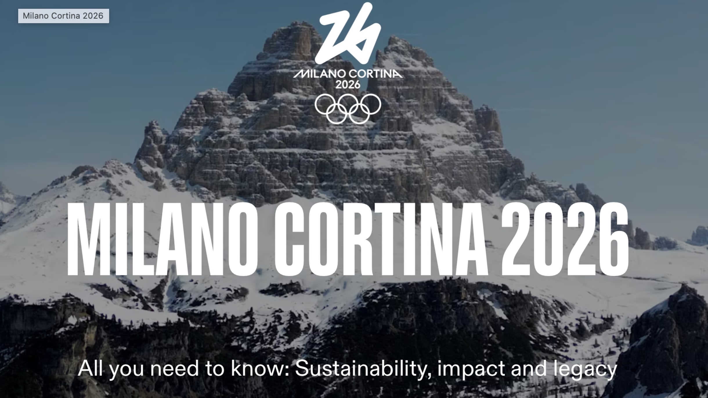 The IOC's Sustainability Commitments: Promises Versus Reality - visual representation