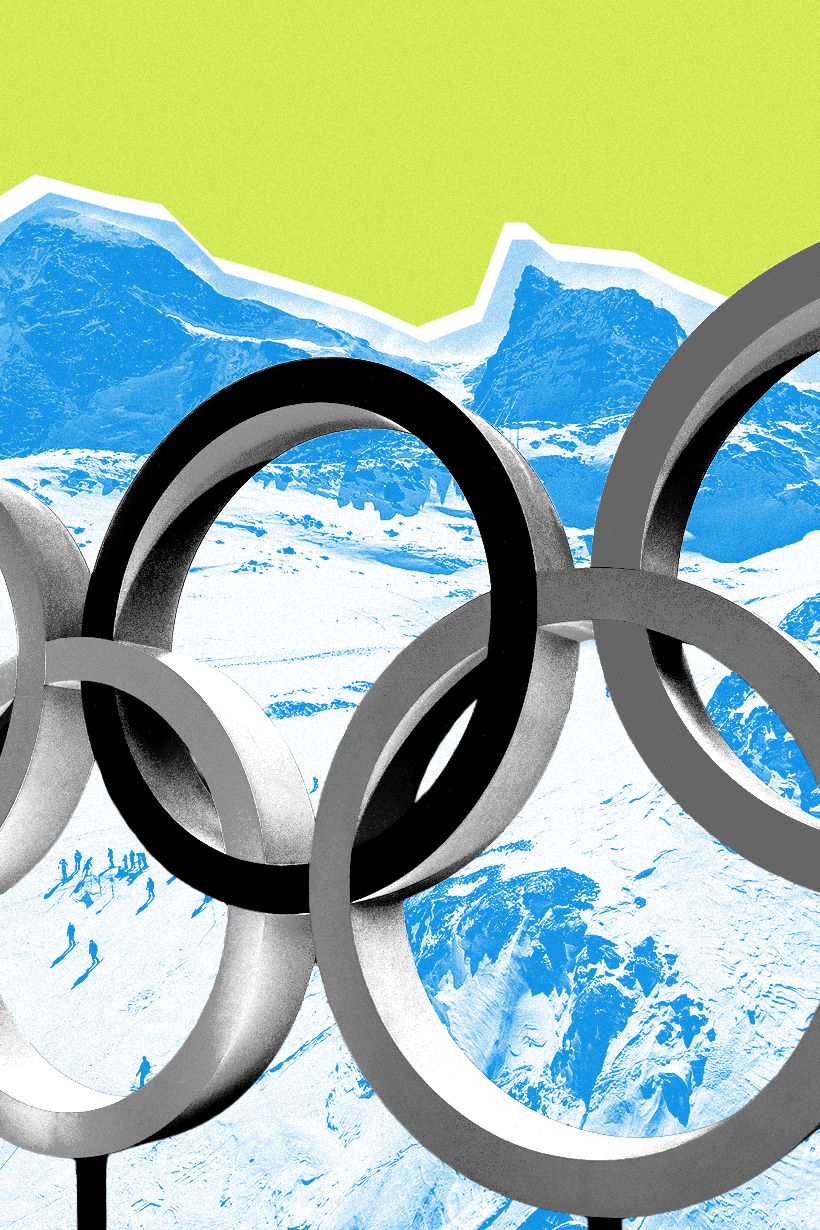 The Olympic Flame Locations: Two Hearts of the Games - visual representation