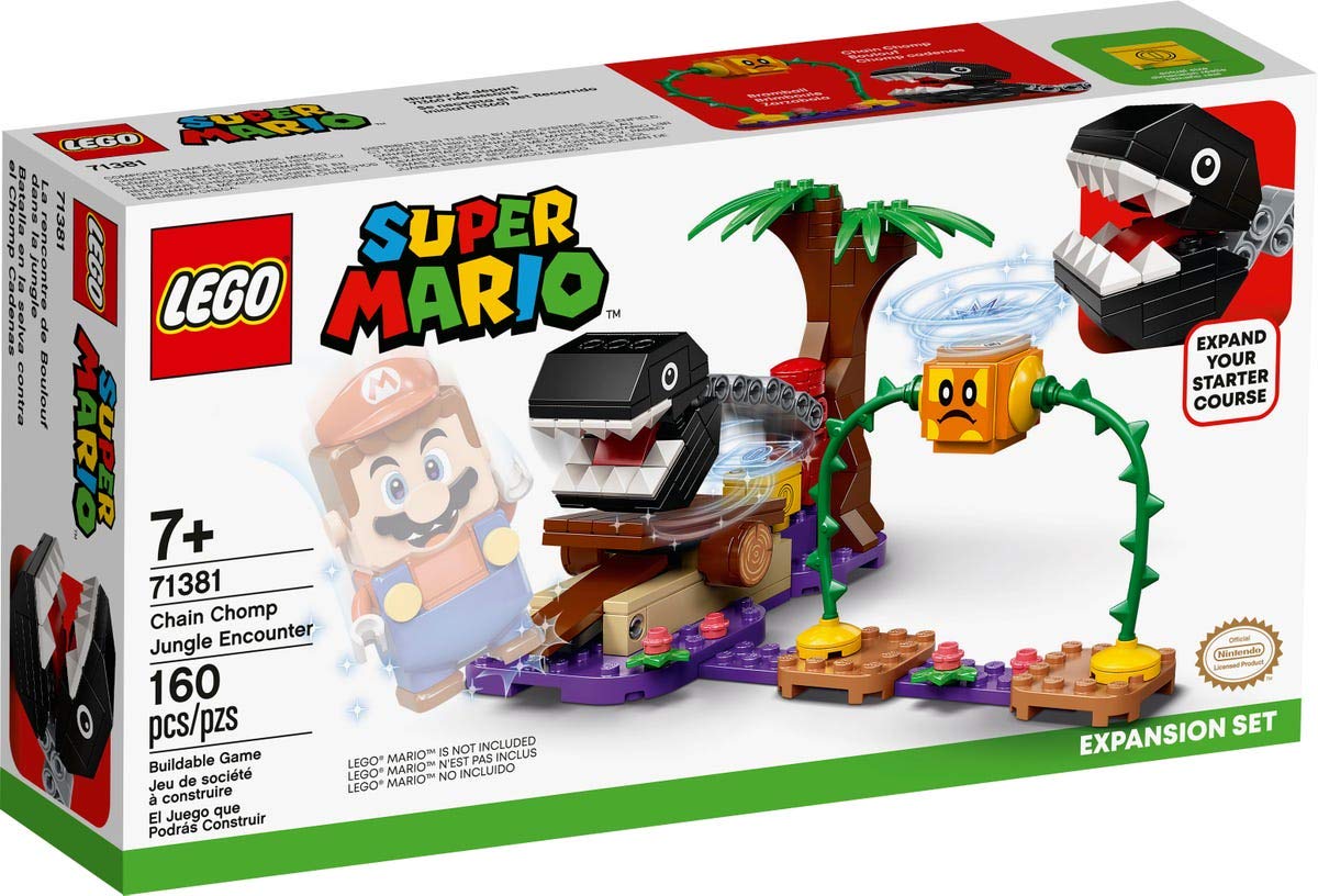 10. LEGO Super Mario Monty Mole & Super Mushroom - visual representation