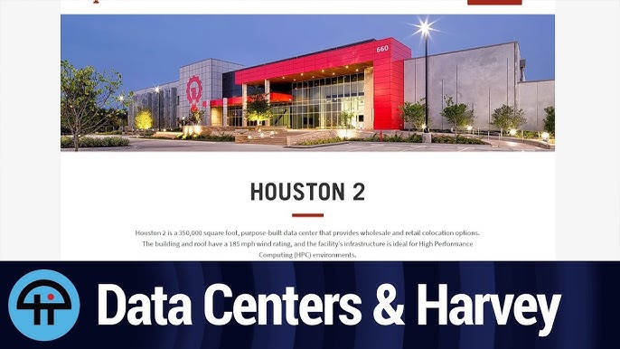 Case Study: The Impact of Hurricane Harvey on Texas Data Centers - contextual illustration