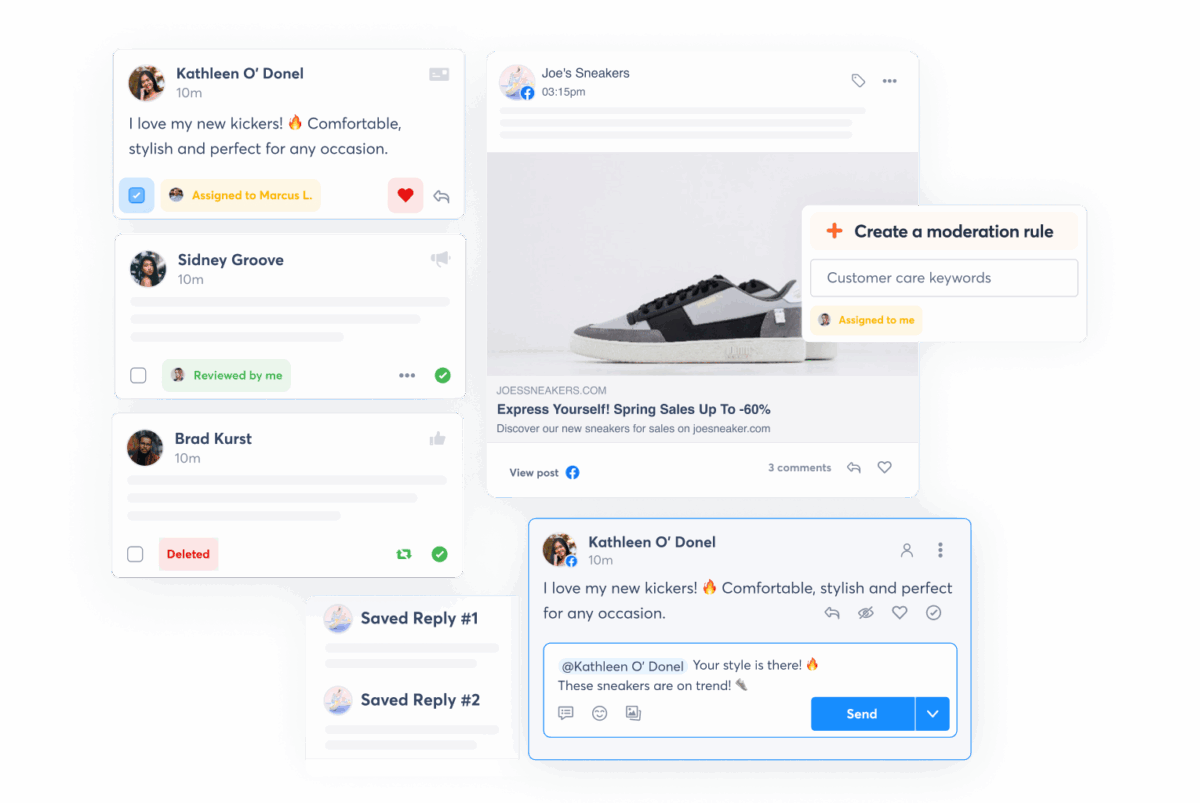 4. Sendible - visual representation