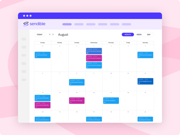 5. Later - visual representation