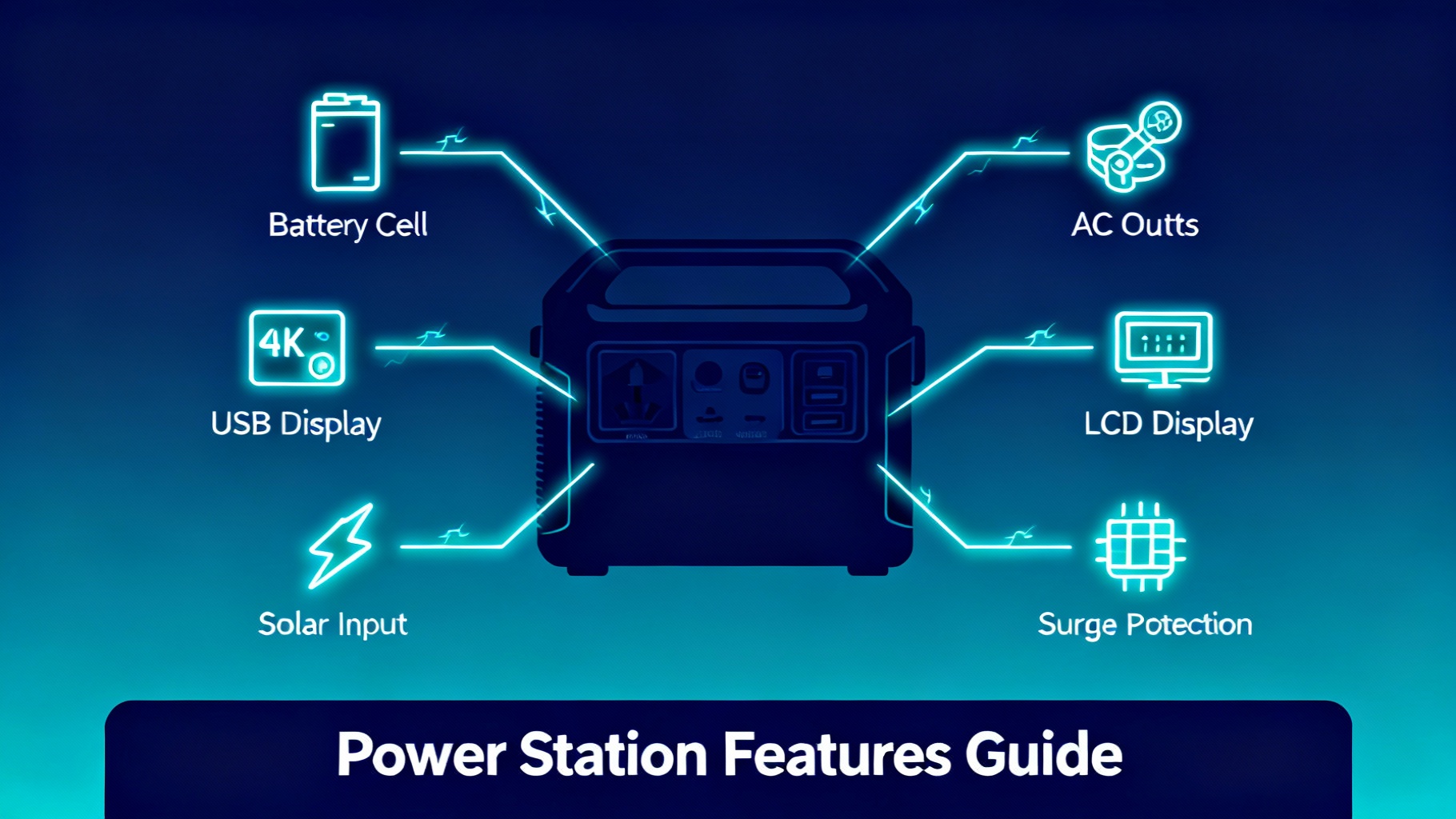 The Rise of Portable Power Stations - visual representation