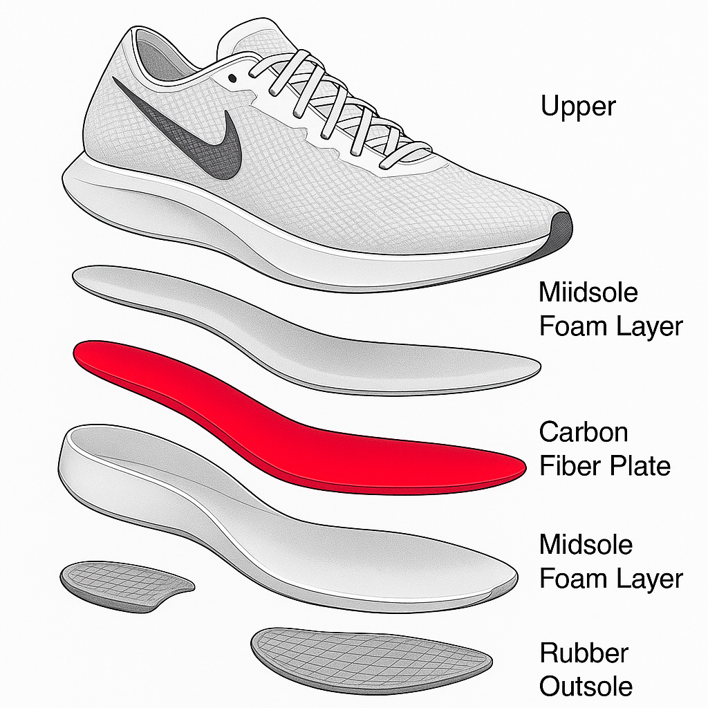How Running Shoes Are Transforming Performance - visual representation