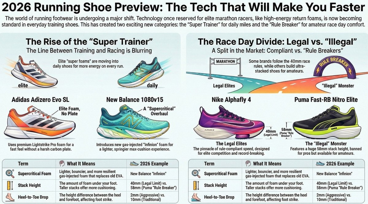 Future Trends in Running Shoe Technology - contextual illustration