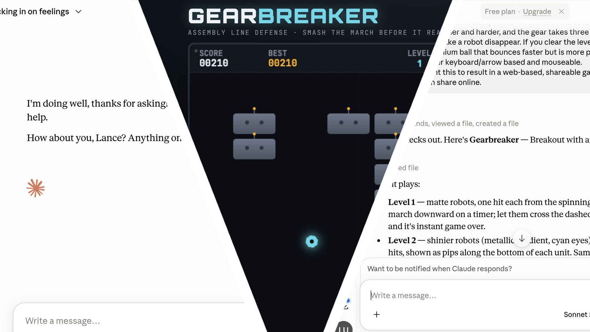A year ago, it took Claude AI and me hours to build Asteroids; we just built a Breakout clone in five minutes — and you can play it | TechRadar