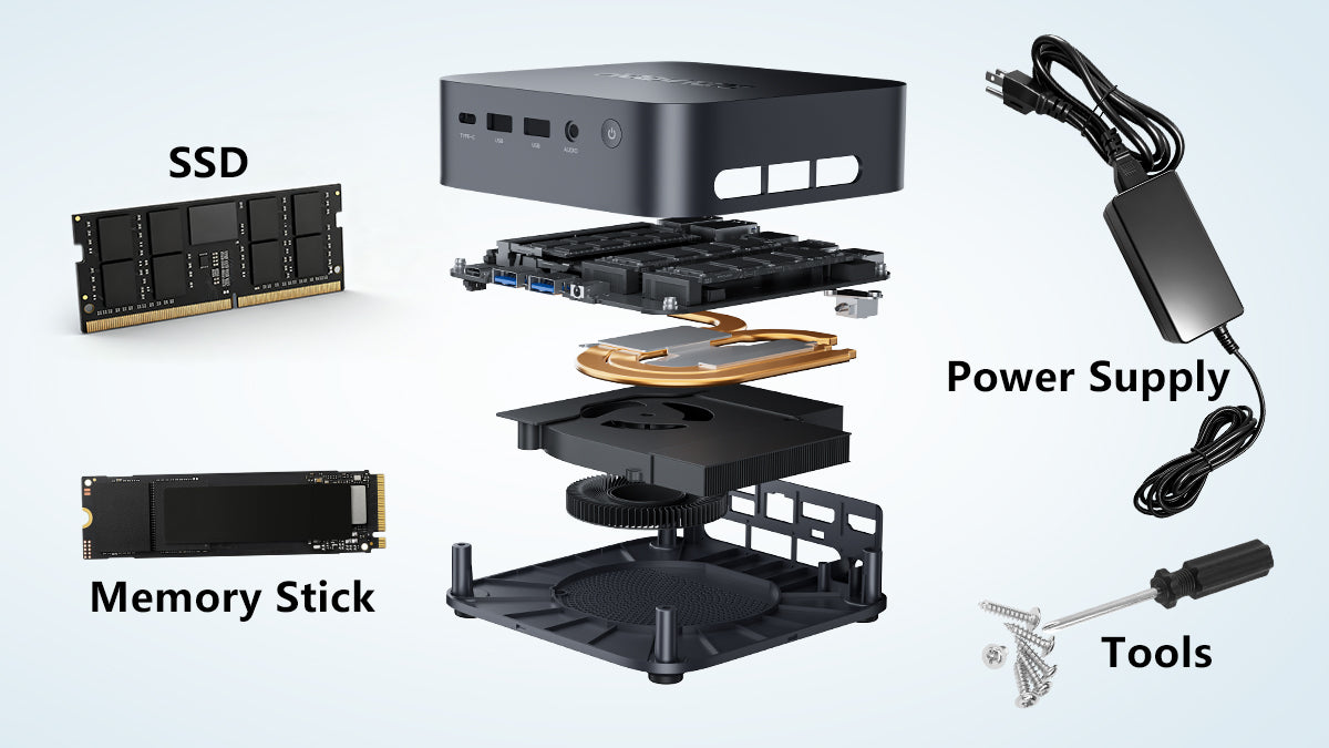 Hardware Specifications - visual representation