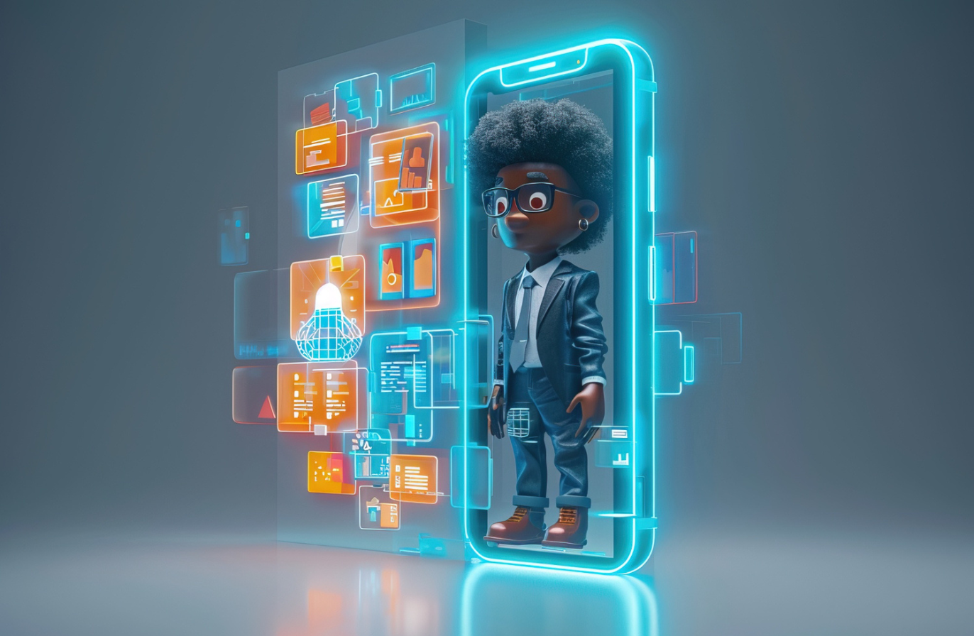 The Simulation Hypothesis and Digital Consciousness - visual representation