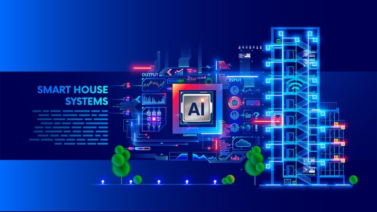 Implementing AI in Building Security Systems - visual representation