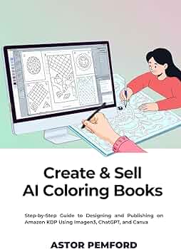 Building a Complete AI Coloring Book from Start to Finish - visual representation