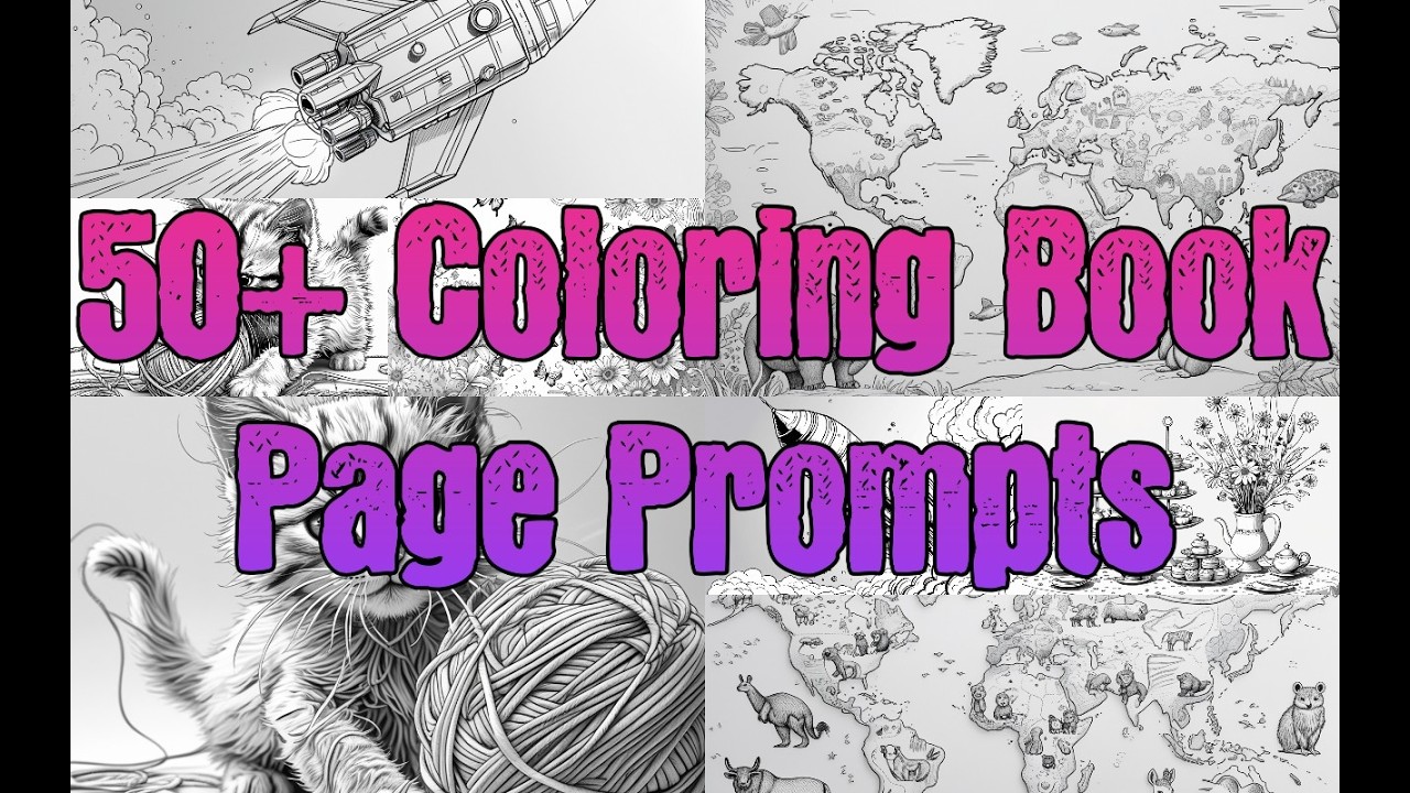 Comparing AI Coloring Books to Other Generation Methods - visual representation