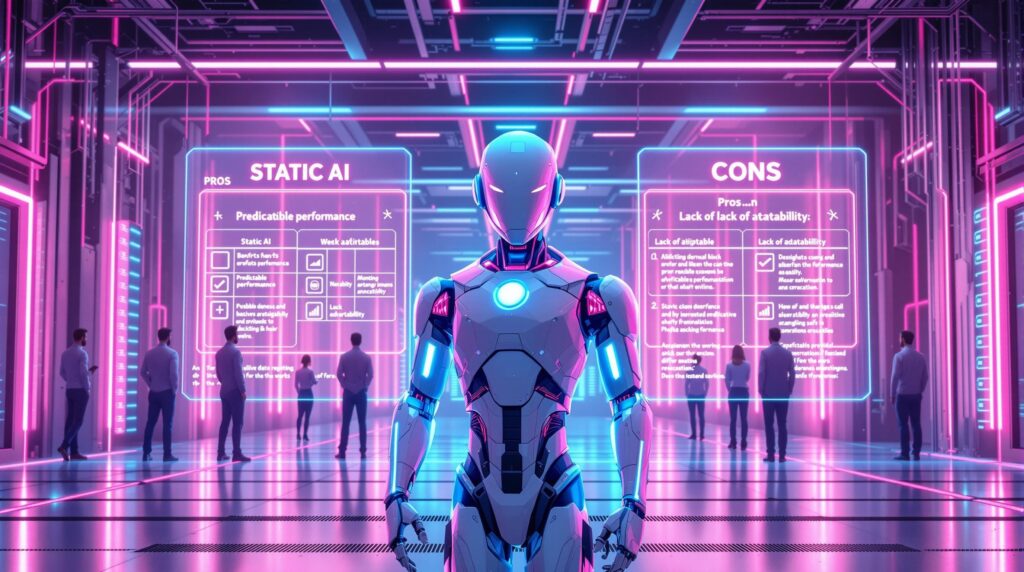 The Fundamental Problem: Static Defenses vs. Adaptive Attacks - visual representation