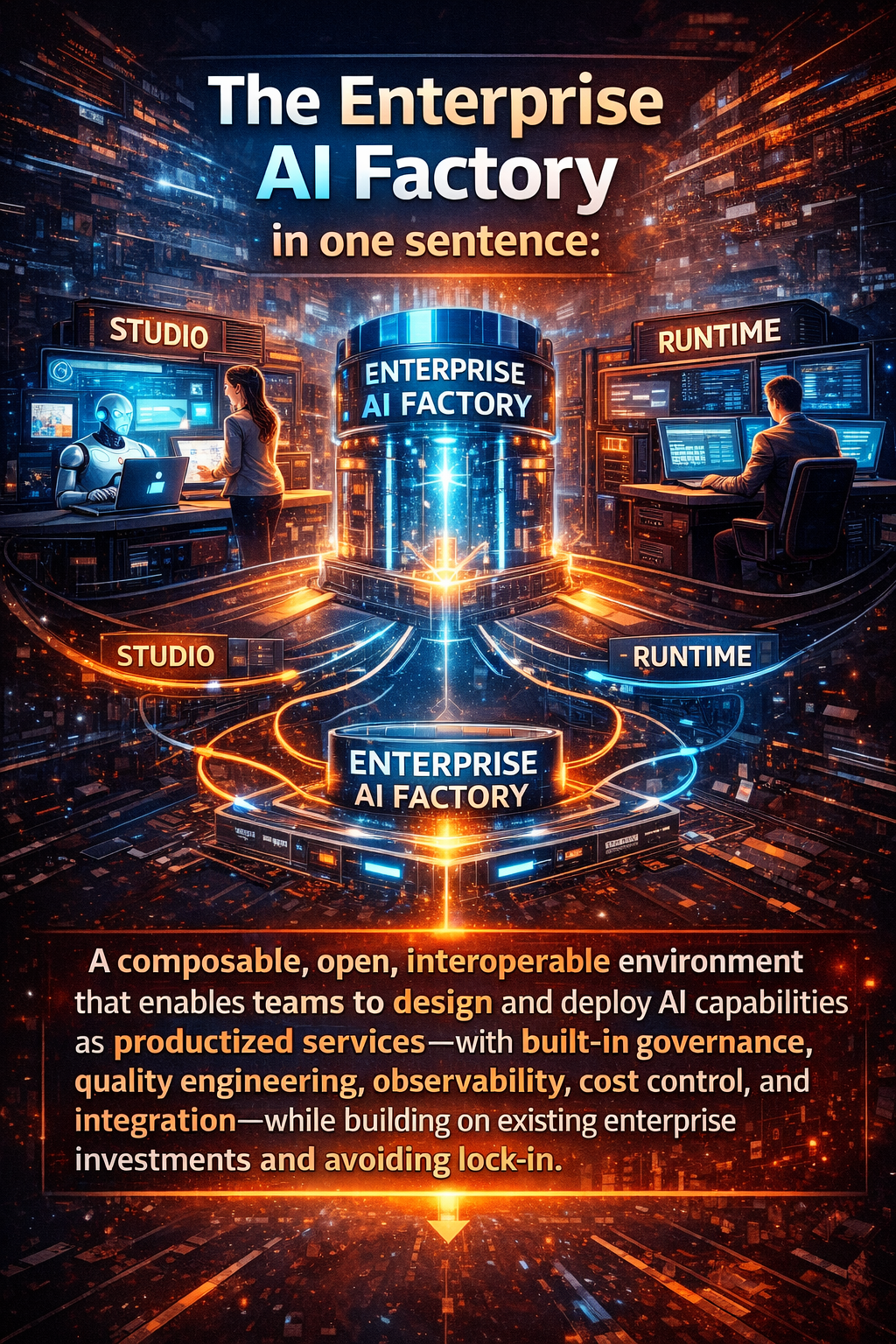 Multi-Tenant Governance: Creating an Internal AI Marketplace - visual representation