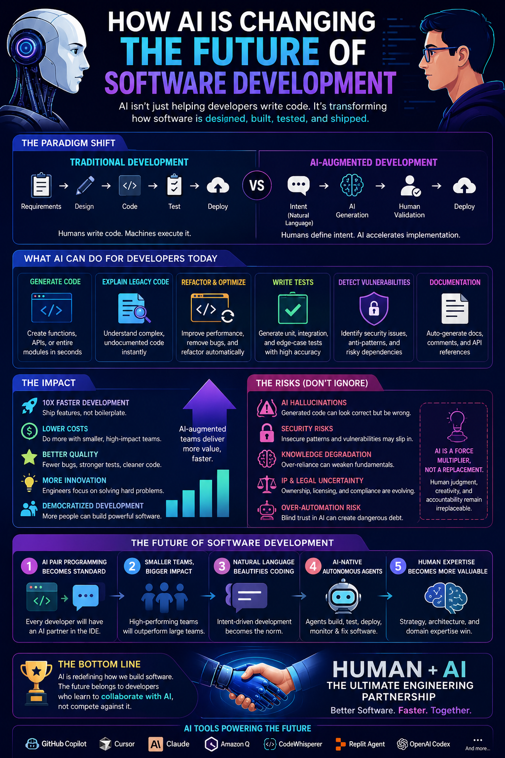 Security Challenges with AI-Generated Code - visual representation