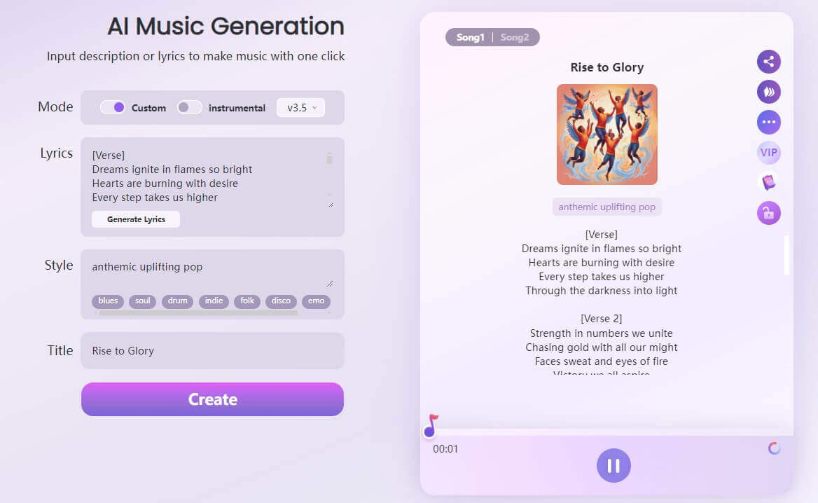 The Economics of AI Music - visual representation