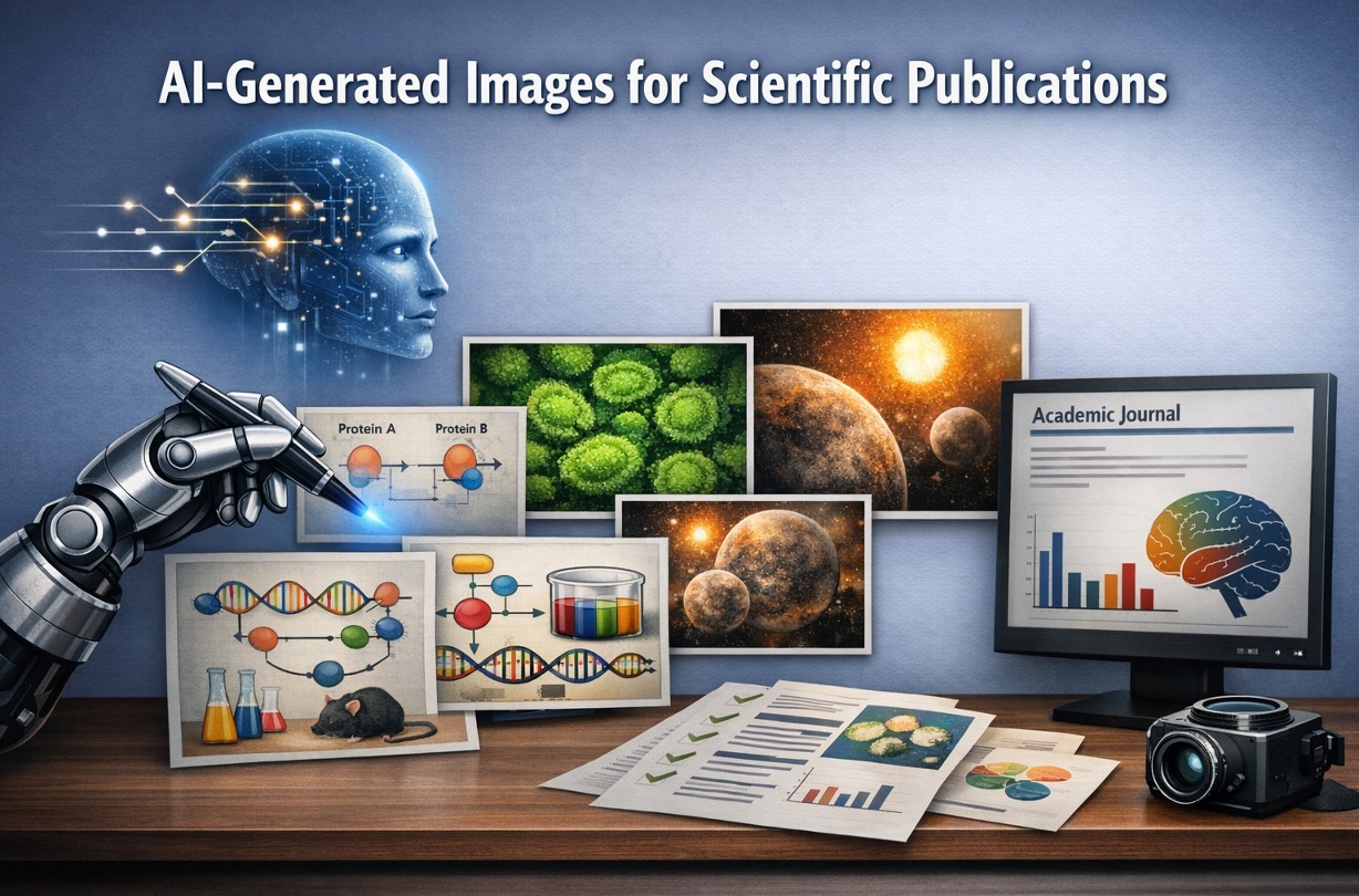 The Rise of AI in Academic Publishing - contextual illustration