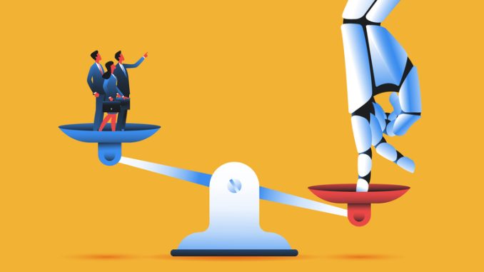 The Ethical Dilemma: AI vs. Human Judgment - contextual illustration