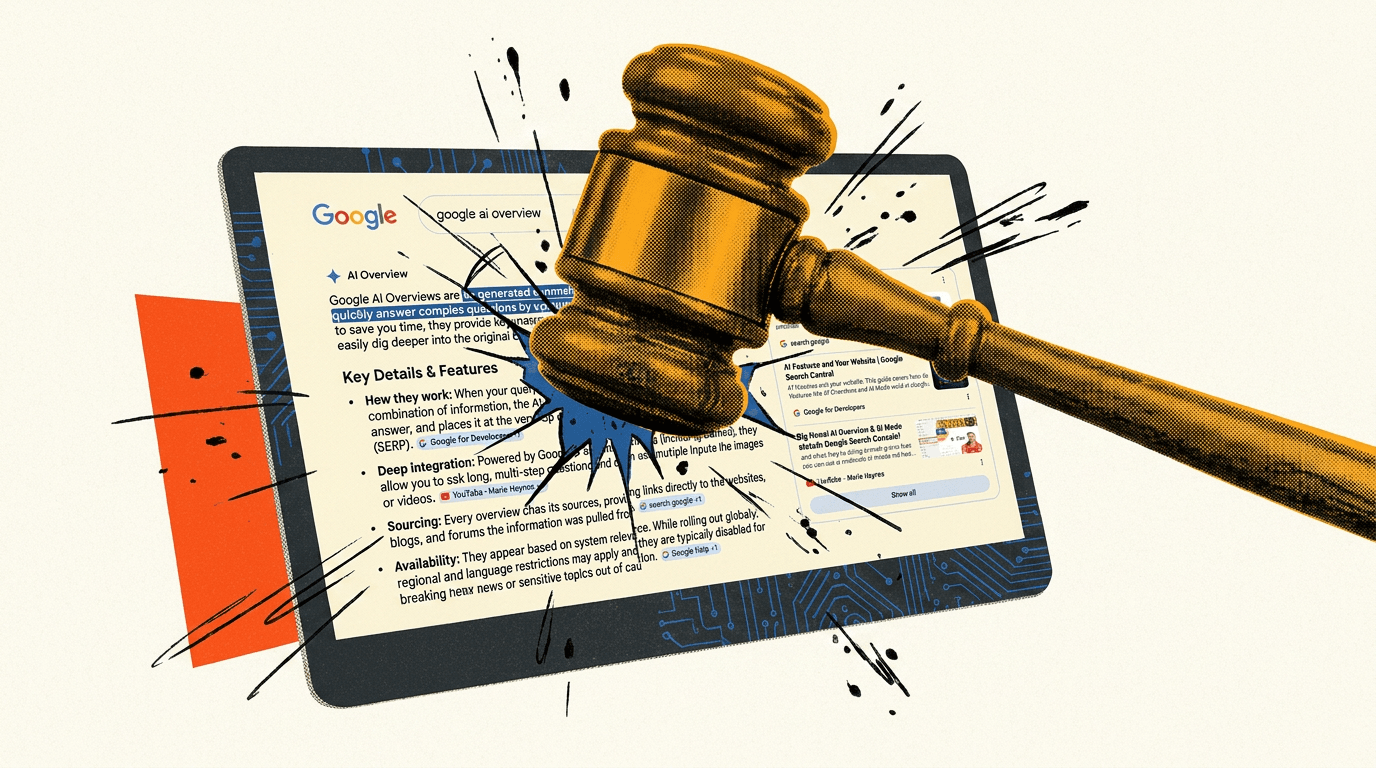 Legal Challenges Facing AI Search - visual representation