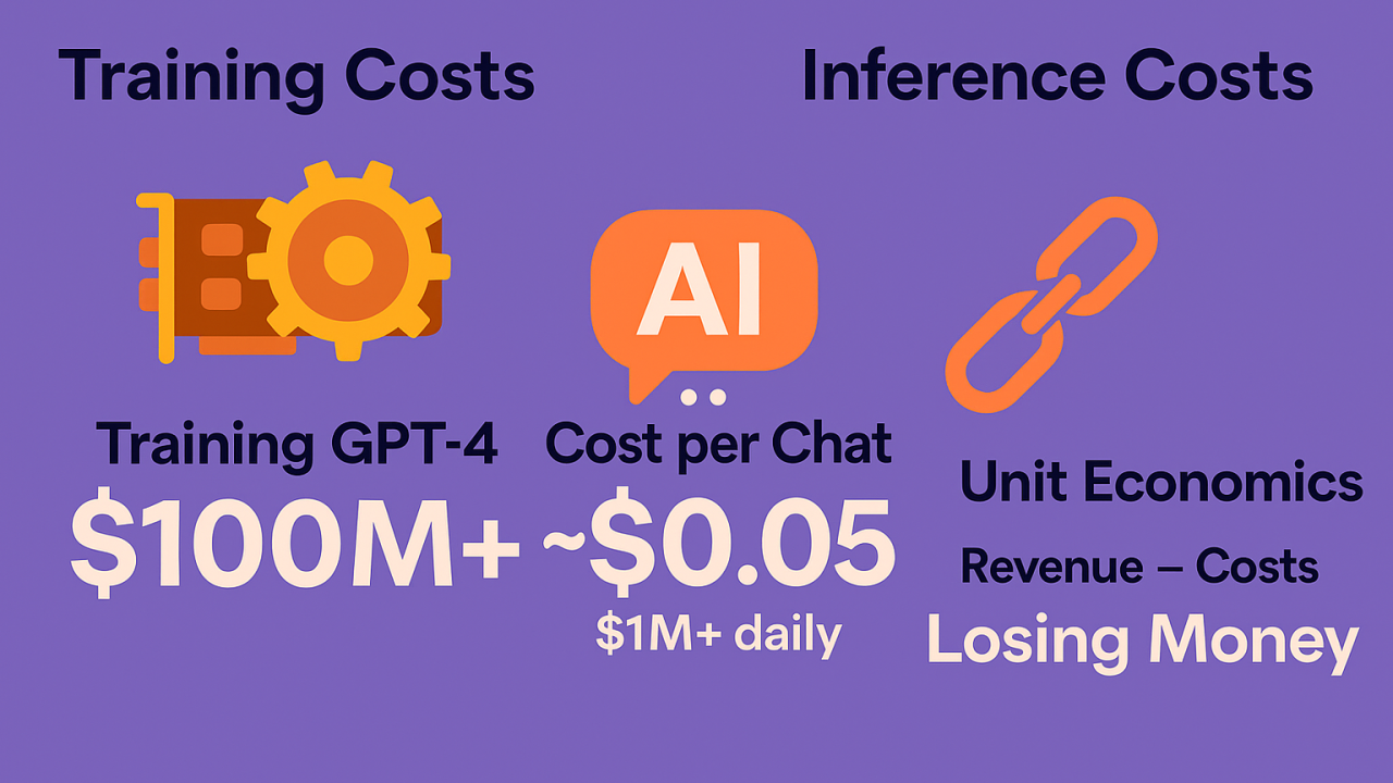 Building a Sustainable Inference Cost Model - visual representation