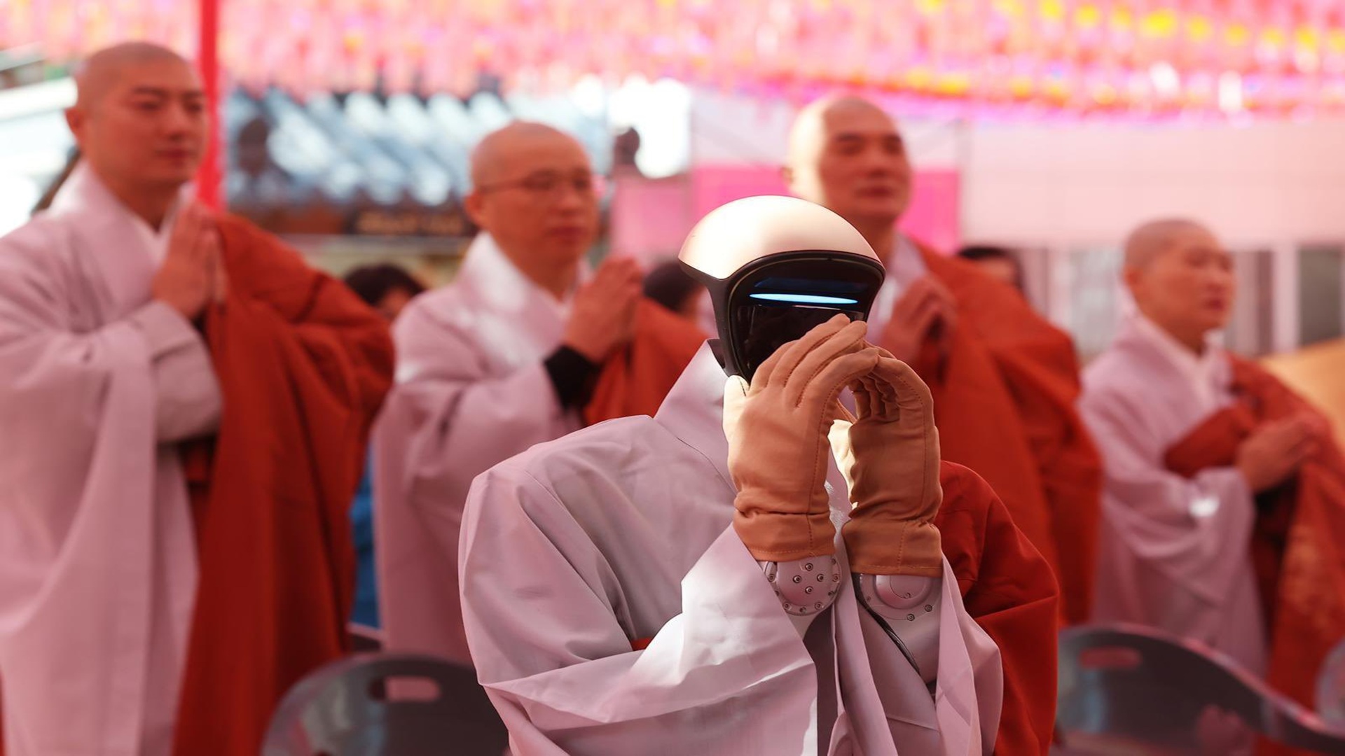 A New Era: AI Meets Spirituality - visual representation