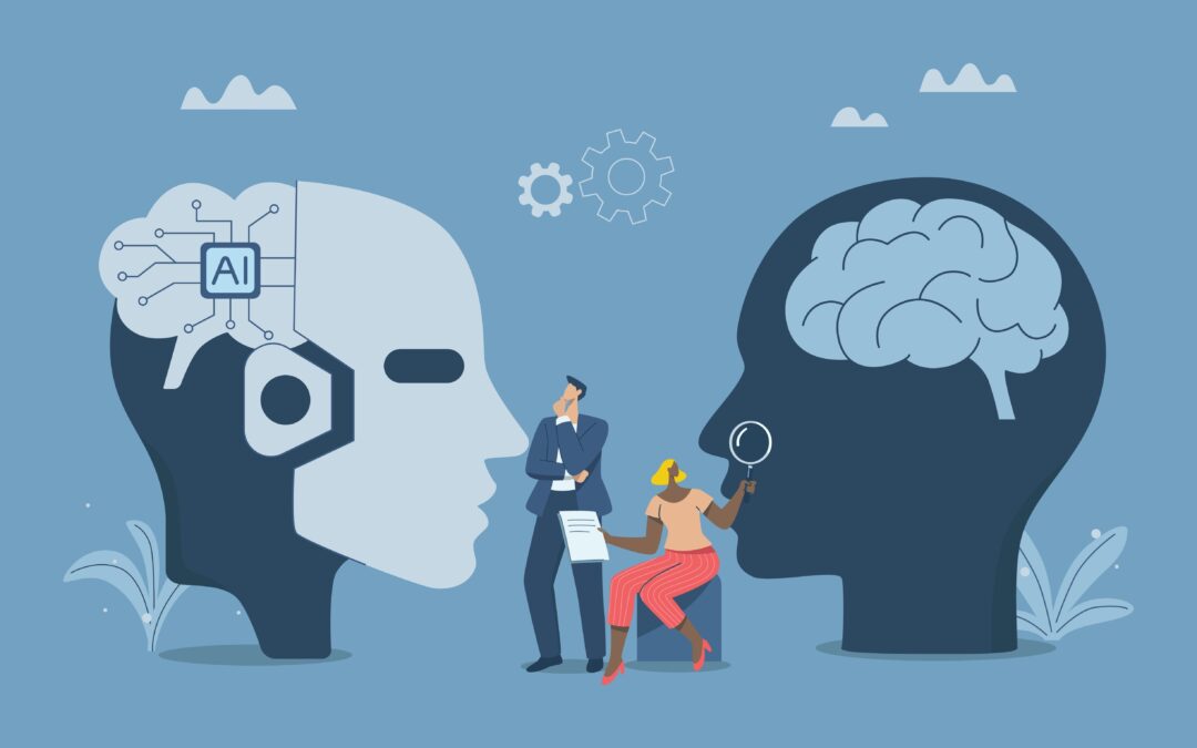 Balancing AI and Human Expertise - contextual illustration