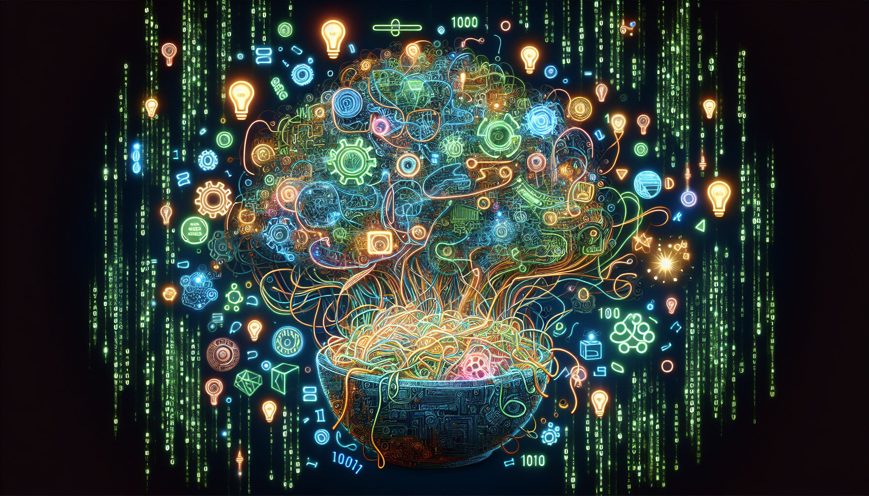 The Bigger Picture: AI and Knowledge - visual representation