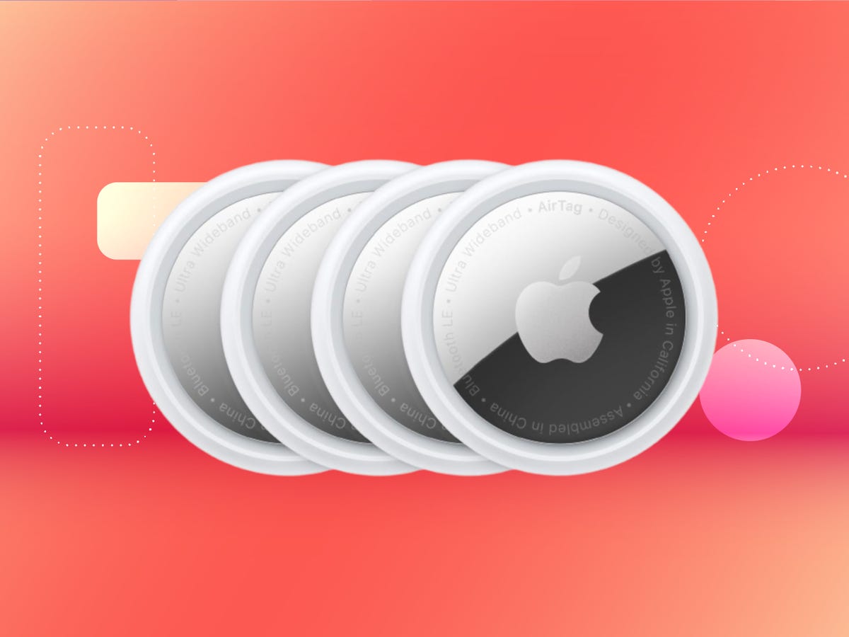 Comparing Air Tags to Competing Trackers - visual representation