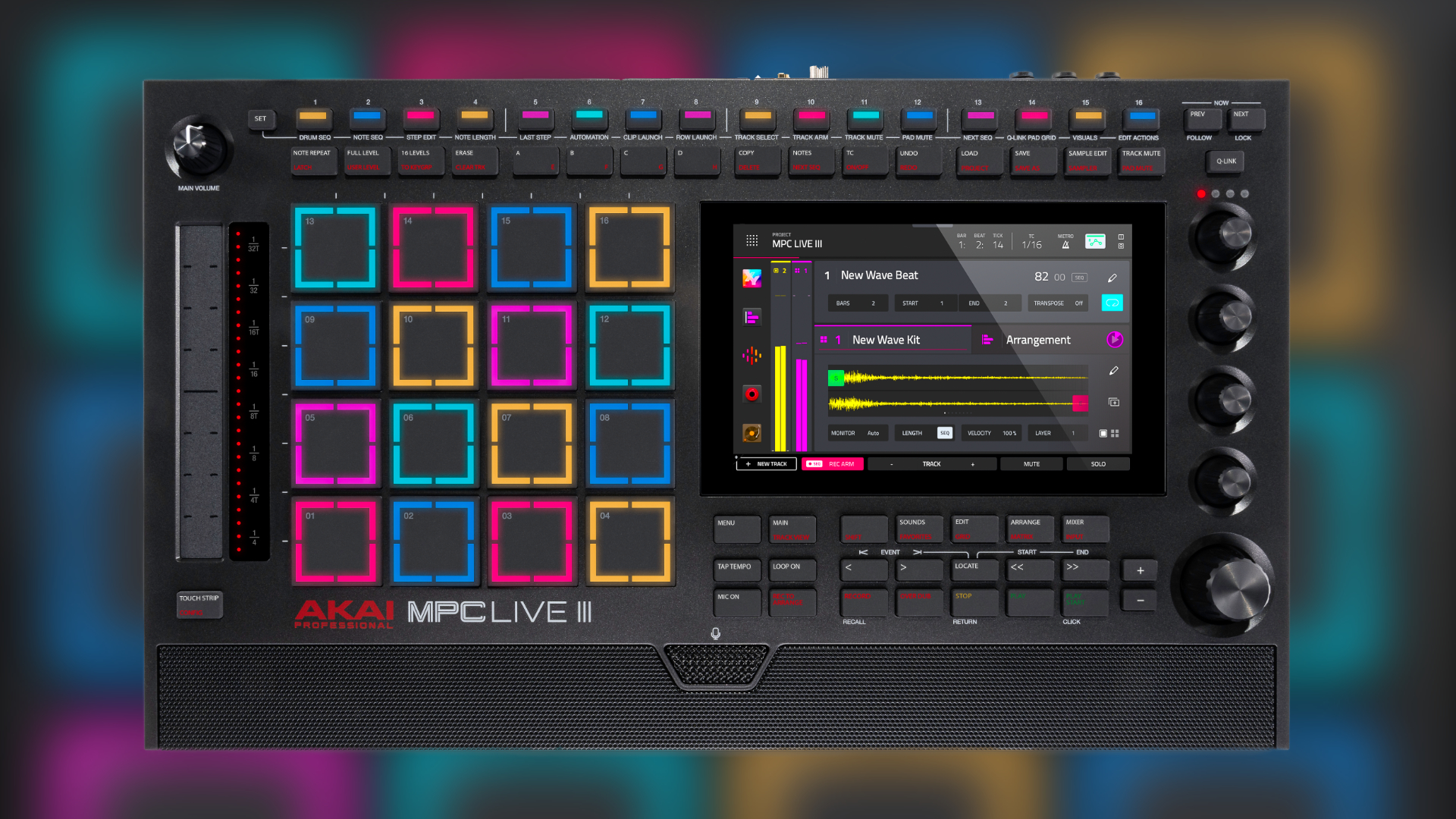 Key Features of the Akai MPC Sample - contextual illustration
