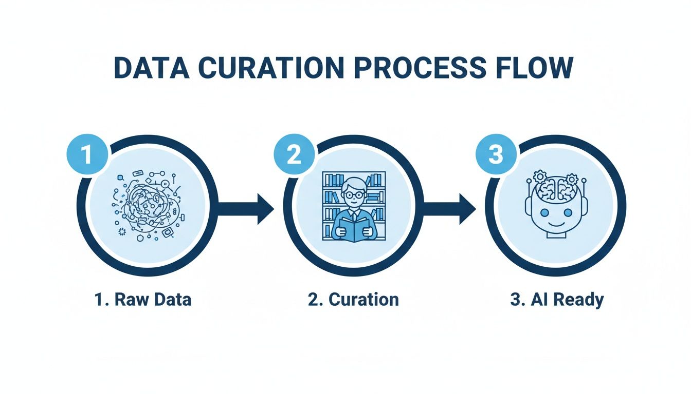 Data Curation and Its Role in Enhancing AI - contextual illustration