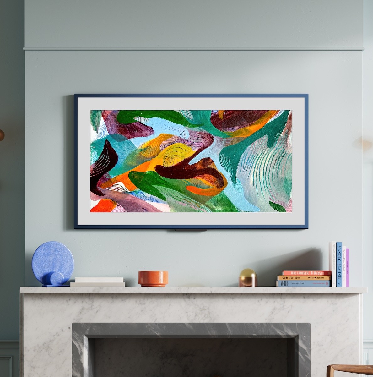 Omnisense Technology: Motion Detection and Ambient Mode - visual representation