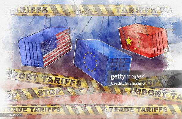 The Background of the Tariff Controversy - contextual illustration