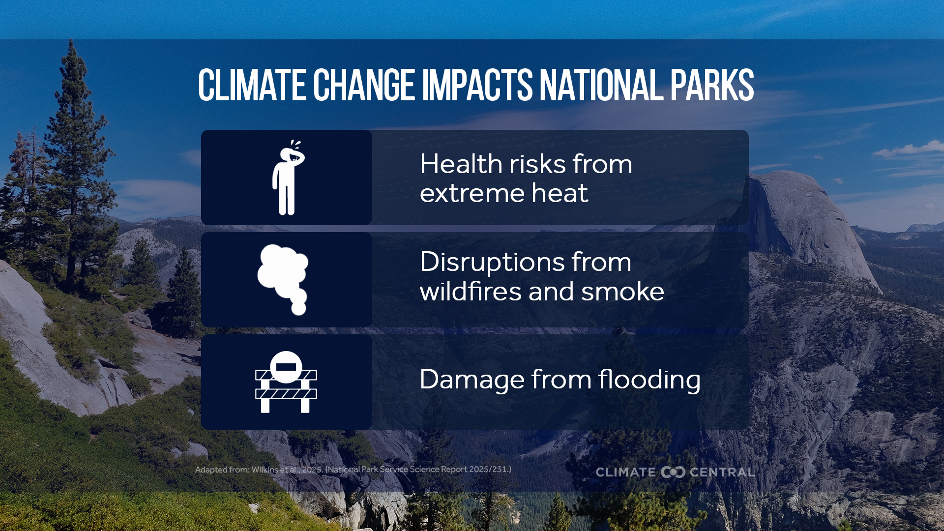 A Brief History of National Parks - visual representation