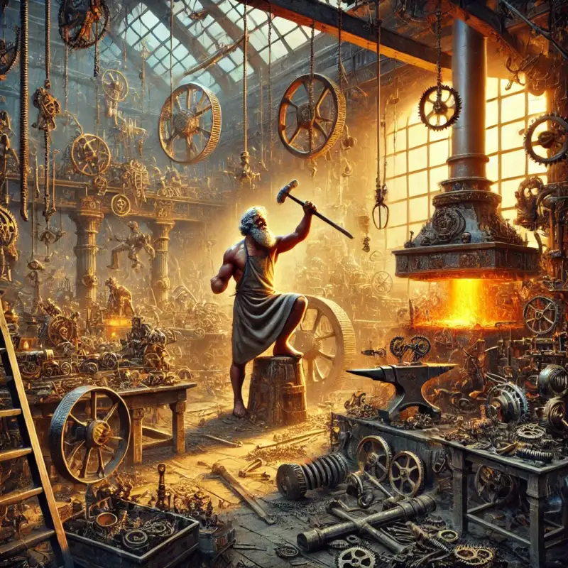 The Ancient Myths of Artificial Life - visual representation