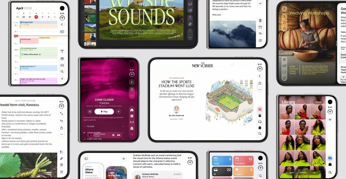 Apple completely revamped iOS 27’s controls and apps for the iPhone Duo | The Verge