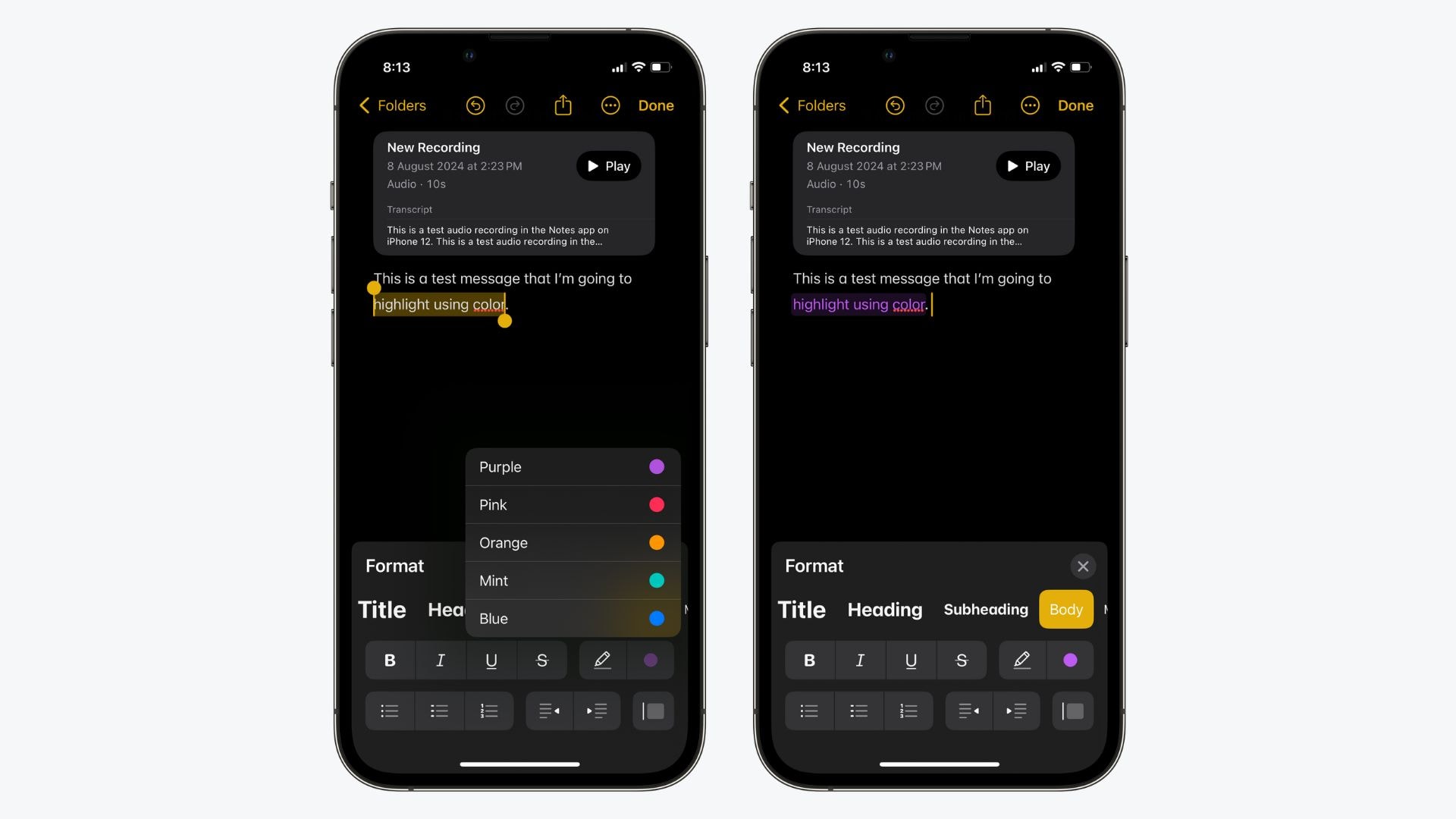 TL; DR - visual representation