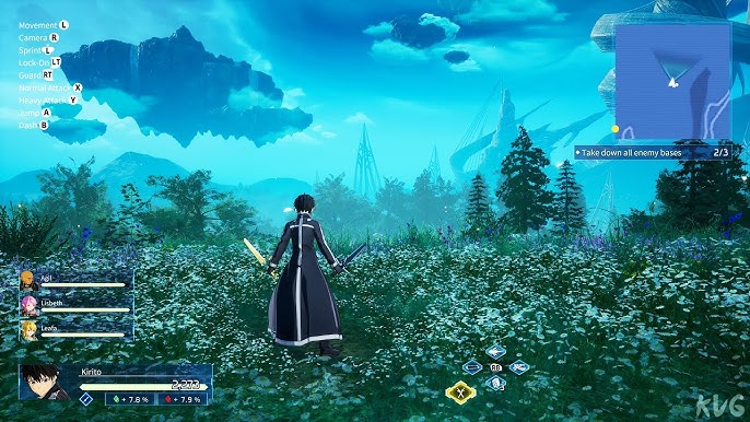 Sword Art Online Fractured Daydream - contextual illustration