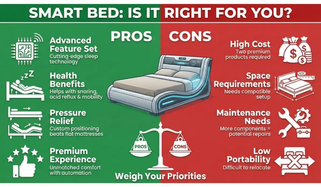Practical Use Cases for Smart Beds - visual representation