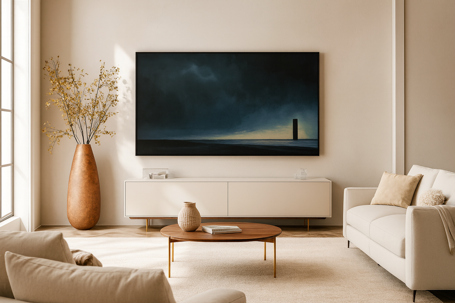 LG Gallery TV: OLED Luxury and Art Integration - visual representation