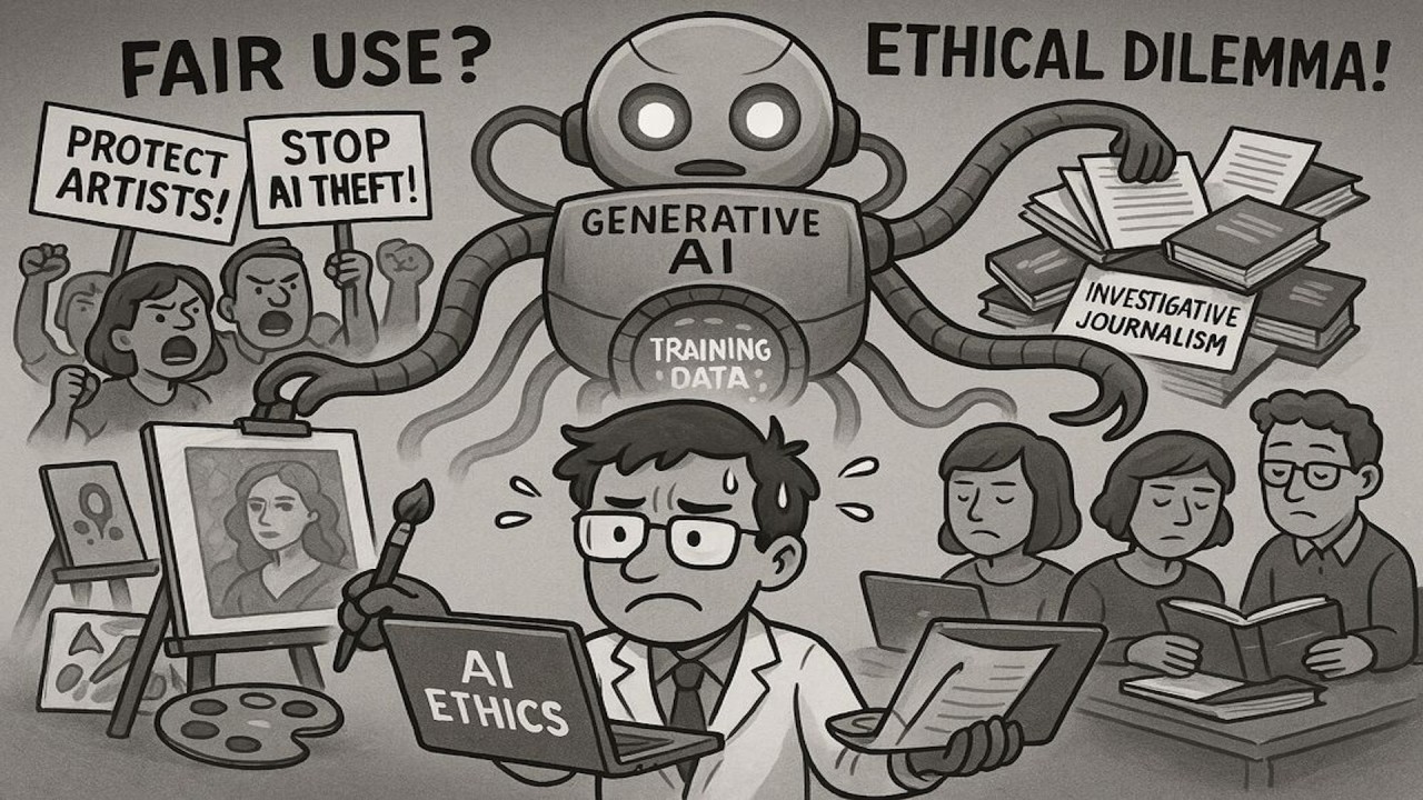 Why Artists Are Calling AI Training "Theft" - contextual illustration