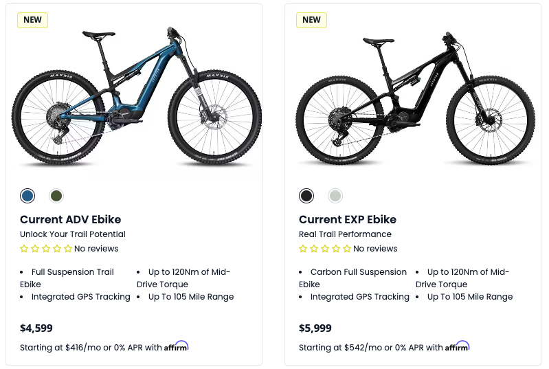 A New Era of Mountain Biking - visual representation