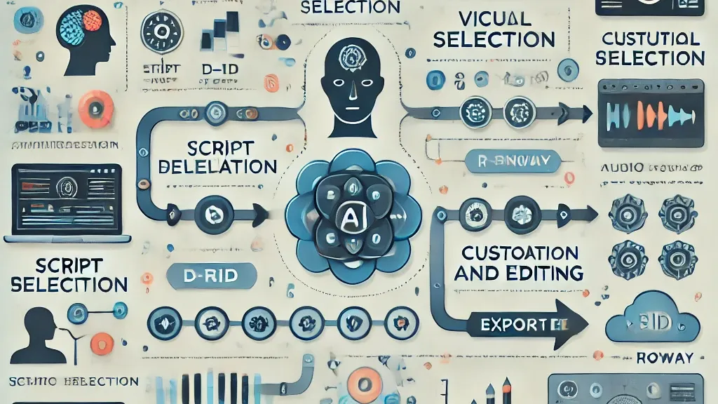 The Evolution of Video Editing - visual representation