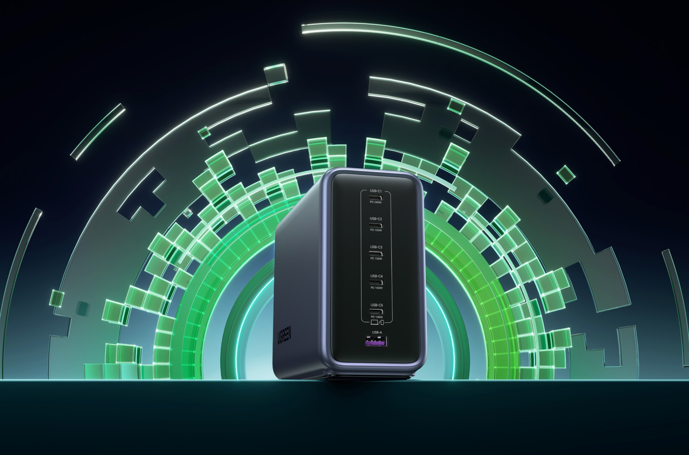 Anker Nano Power Strip: Desk Edge Clamping Genius - visual representation