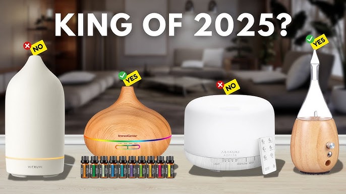 Essential Oil Selection for Diffusers - visual representation